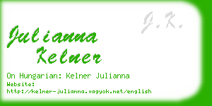julianna kelner business card